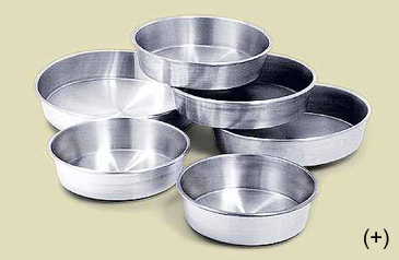 Torteras Altas de Aluminio. Almandoz.